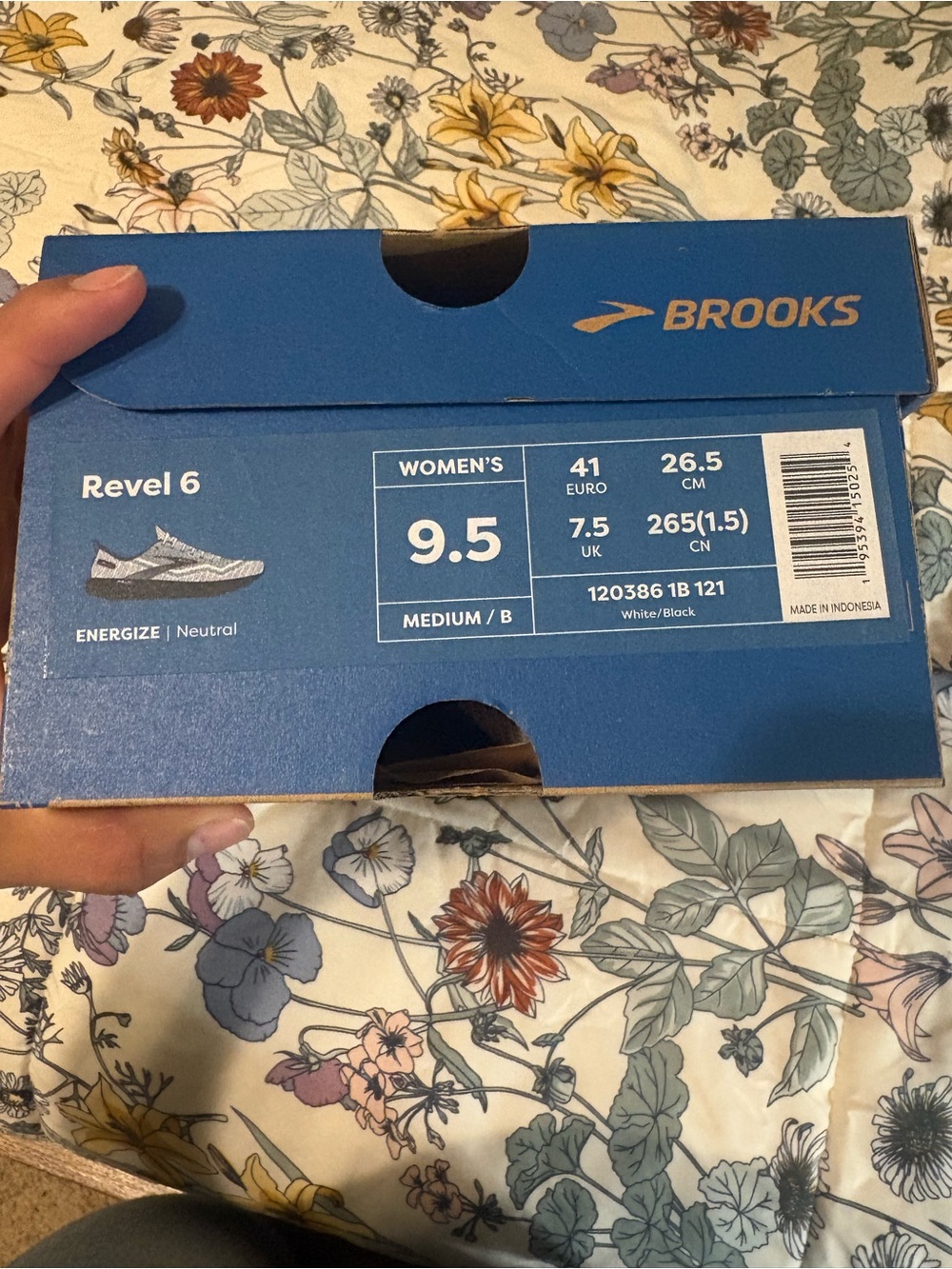 Brooks Women’s Running Shoes — White and Black - Picture 2 of 5